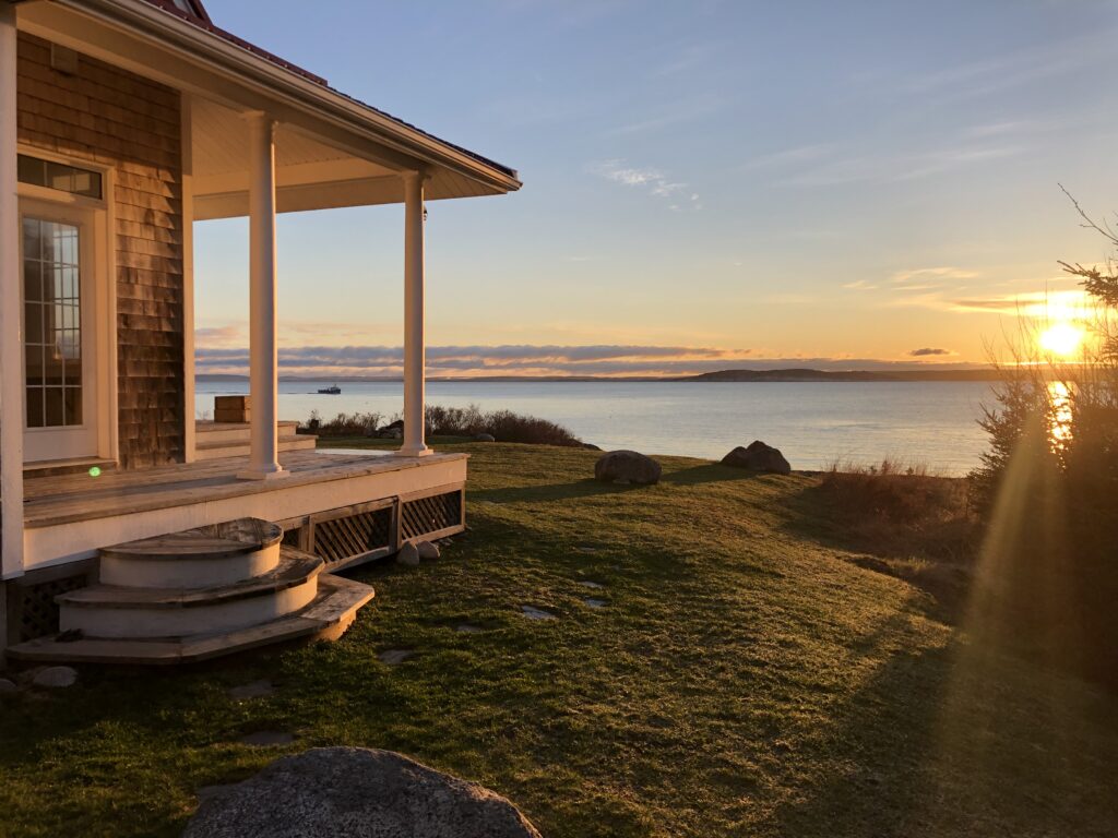 Sunrise at the Red Roof